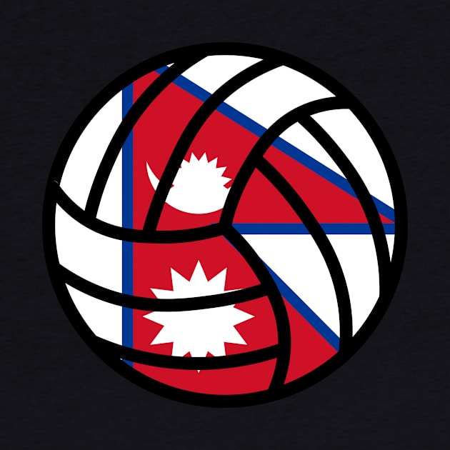 Nepalese Volleyball by Artomino